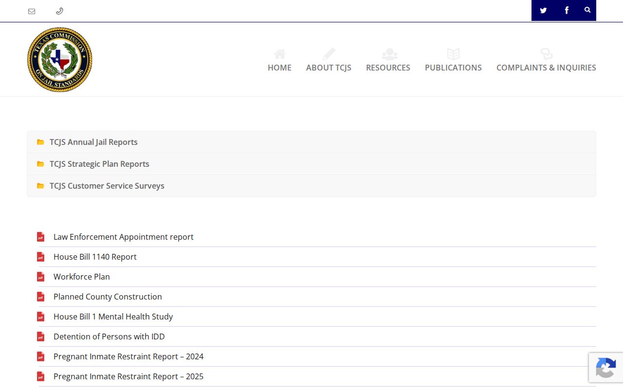 Foard County arrest records and Texas jail capacity reports